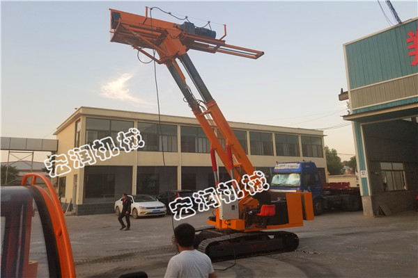 10米高邊坡基坑支護(hù)鉆機(jī)發(fā)貨福建南寧？宏潤