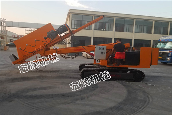  8米護(hù)坡錨固鉆機(jī)發(fā)貨北京？宏潤機(jī)械